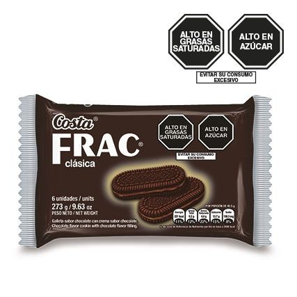 Galleta Costa Frac Clásica Sixpack 273 g