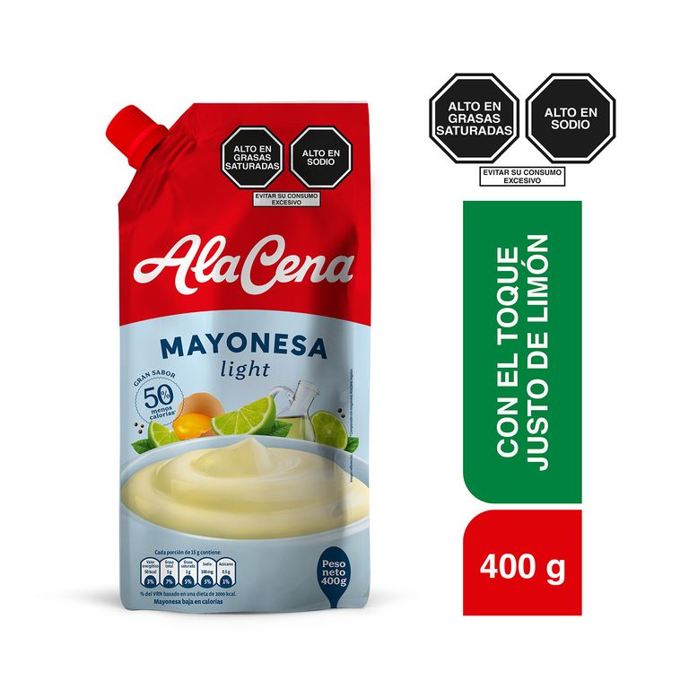 Mayonesa Light AlaCena Doypack 400 g