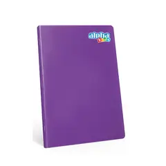 ALPHA - Cuaderno Kids DecorKids 80 Hojas Marco Rojo