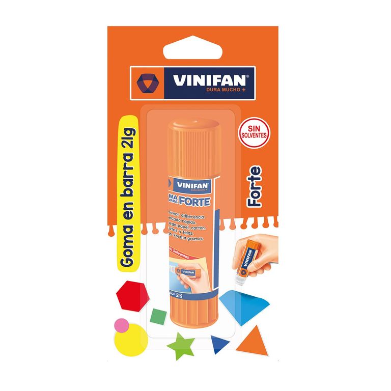 Goma Vinifan En Barra Naranja Envase 21 g