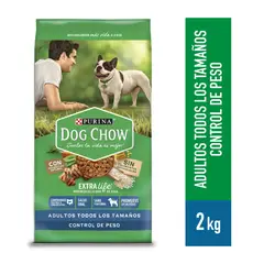 DOG CHOW - Alimento para perro Dog Chow Adulto Control de peso 2kg