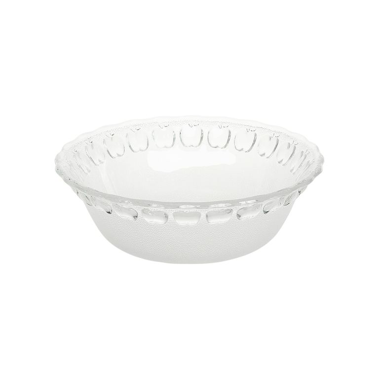 Bowl Vidrio Repujado 22cm Precio Uno
