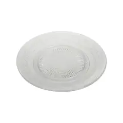 Precio Uno - Plato Vidrio Repujado 30cm Precio Uno