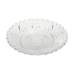 Precio Uno - Plato de Vidrio Repujado 25 cm