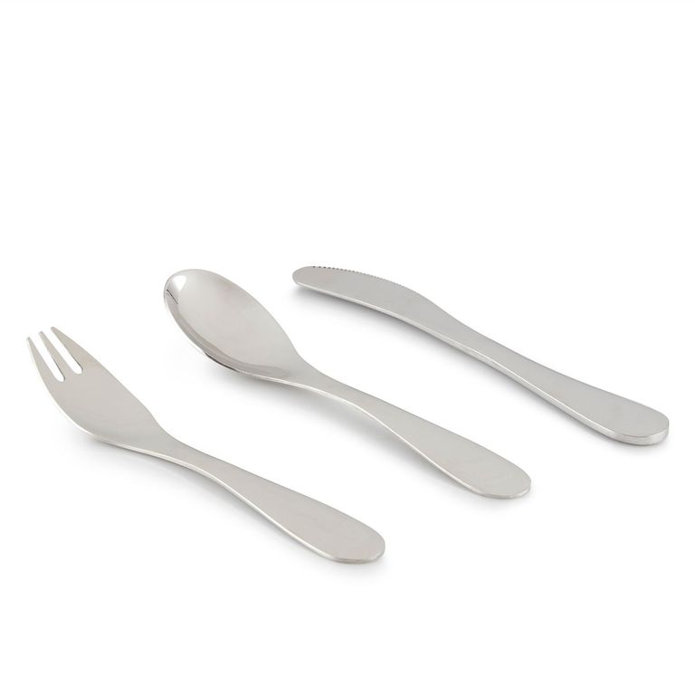Set x 3 Cubiertos Infantiles Inox