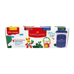 FABER CASTELL - Plastilina Faber Castell Súper Suave Empaque 4 Und