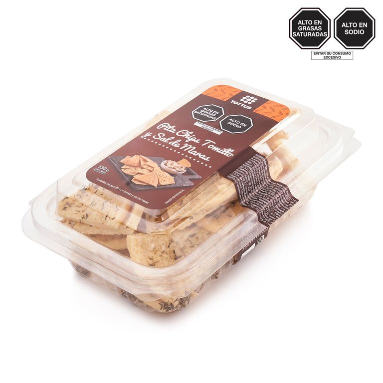Pita Chips Tomillo y Sal de Maras Envase 130 g