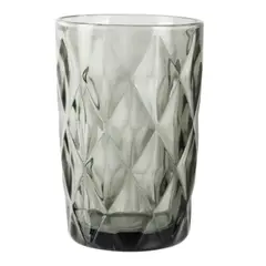 CASA JOVEN - Vaso Cristal 370mL Gris