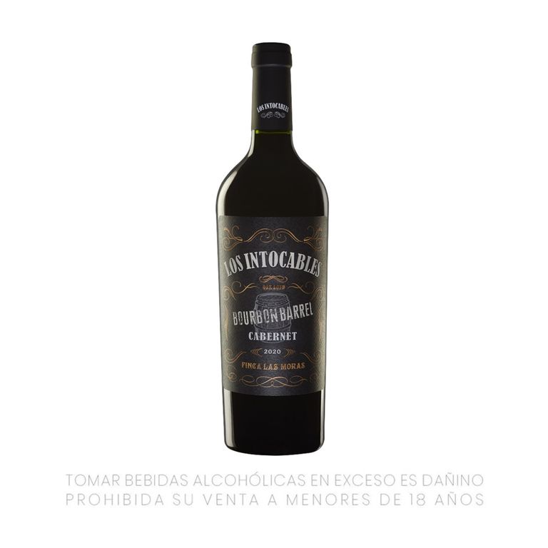 Vino Las Moras Los Intocables Cabernet Sauvignon Botella 750 mL