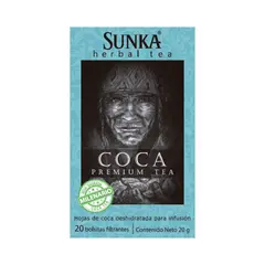 SUNKA - Infusión Mate de Coca Caja 20 sobres