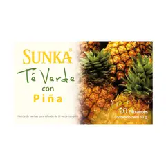 SUNKA - Té Verde Piña x 20 Sobres