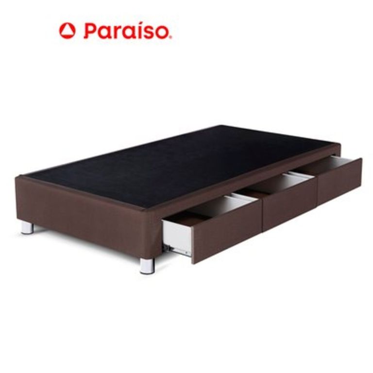 Box Tarima Cajones 1.5 Plaza Chocol
