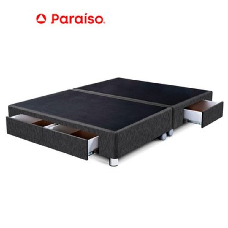 Box Tarima Cajones Queen Charcoal