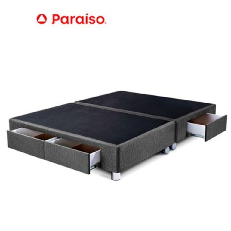 Box Tarima Cajones King Gris