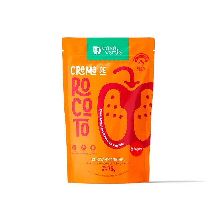 Crema Casa Verde Rocoto Doypack 75 g