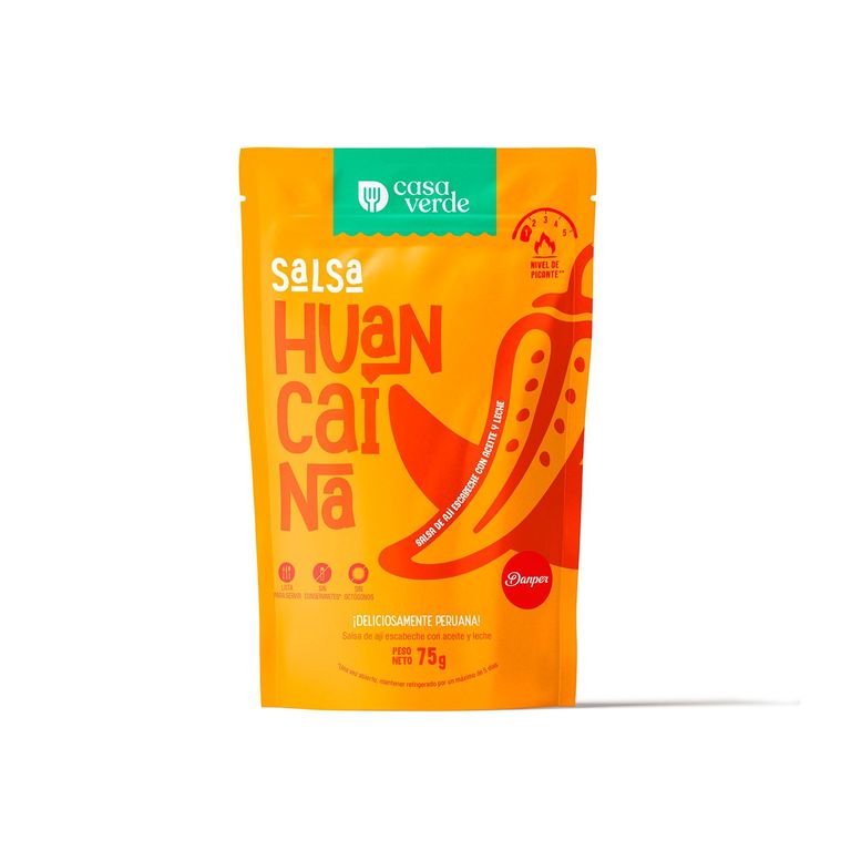 Salsa Huancaína Casa Verde Doypack 75 g