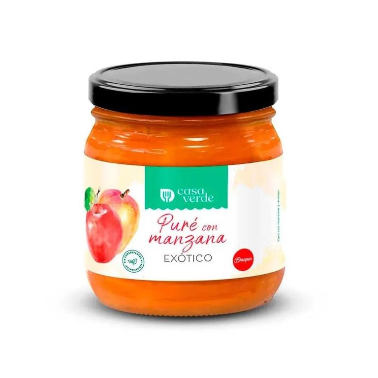 Puré Casa Verde Manzana Envase 370 g