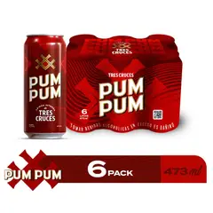 PUM PUM - Cerveza de Maíz Six Pack 473 mL