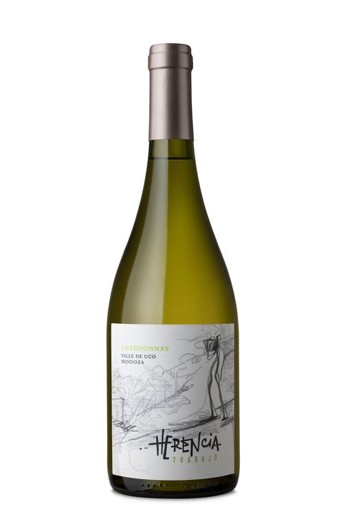 Vino Herencia Trabajo Chardonnay Botella 750 mL
