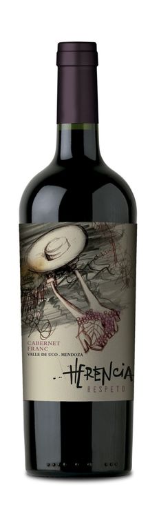 Vino Herencia Respeto Cabernet Franc Botella 750 mL