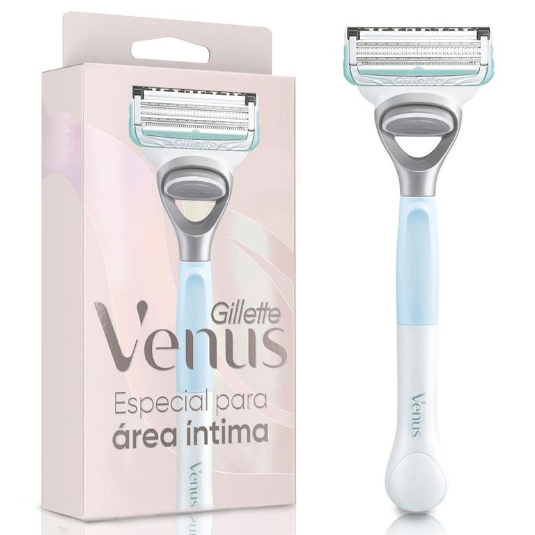 Máquina de Afeitar Recargable Gillette Venus Área Íntima