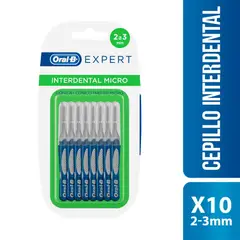 ORAL B - Cepillo Interdental Expert Micro 23 Mm x 10 unidades