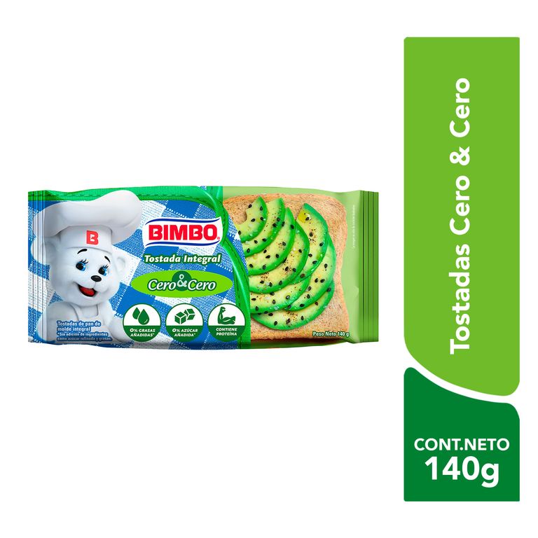 Tostadas Bimbo Cero Cero Bolsa 140 g