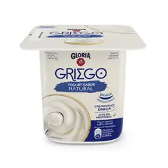 GLORIA - Yogurt Griego Natural Descremado 120 g