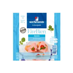 SAN FERNANDO - Jamón de pavita 200 g