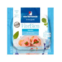 SAN FERNANDO - Jamón de pavita San Fernando de 460 g