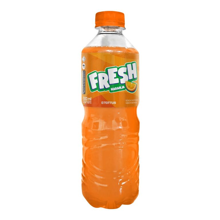 Gaseosa Fresh Cola Naranja Botella 500 mL