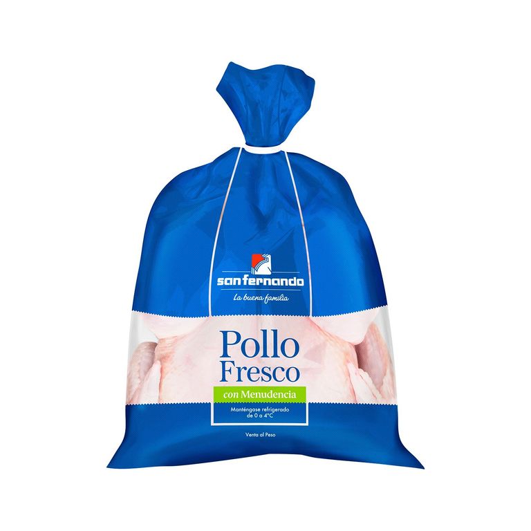 Pollo Fresco Con Menudencia x Kg