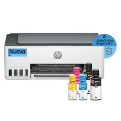 HP - Impresora Multifuncional HP Smart Tank 580 Tinta Continua Color Wi-Fi Smart App Escáner (1F3Y2A)