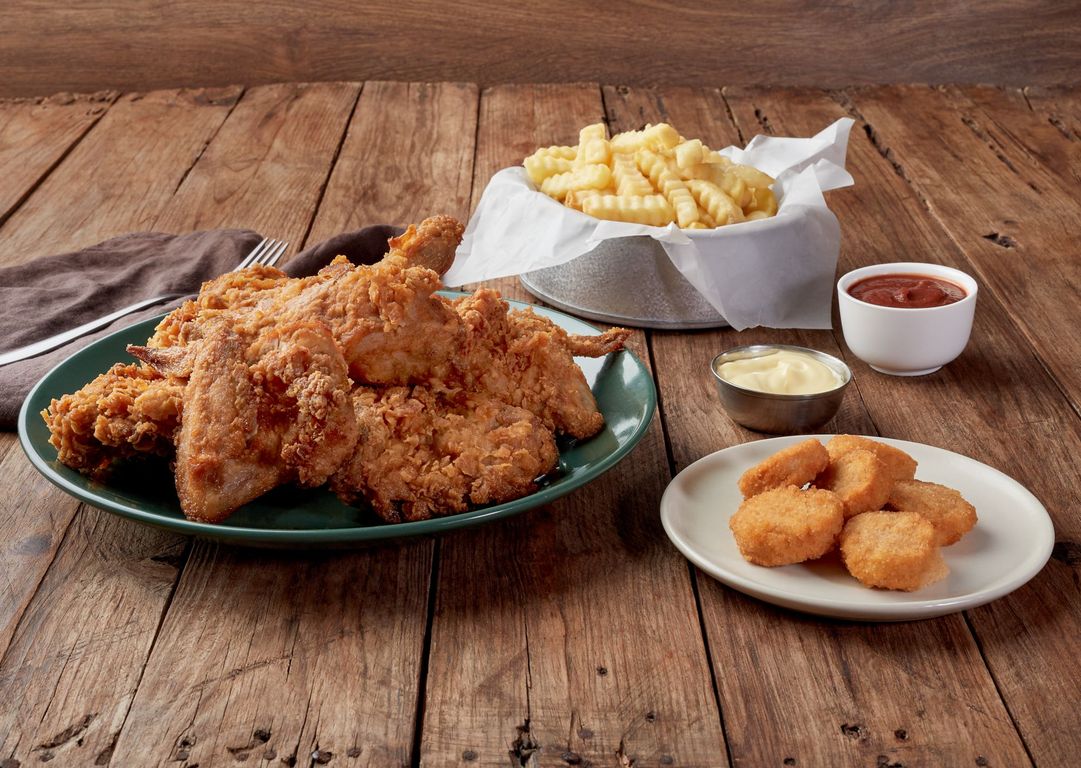 Combo Mix 8 pzas Pollo + 6 Nuggets + Papas