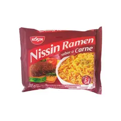 NISSIN - Pasta Precocida Ramen Sab Carne 85g