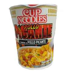NISSIN - Pasta Prec Cup Noodles Pollo Picante 68g