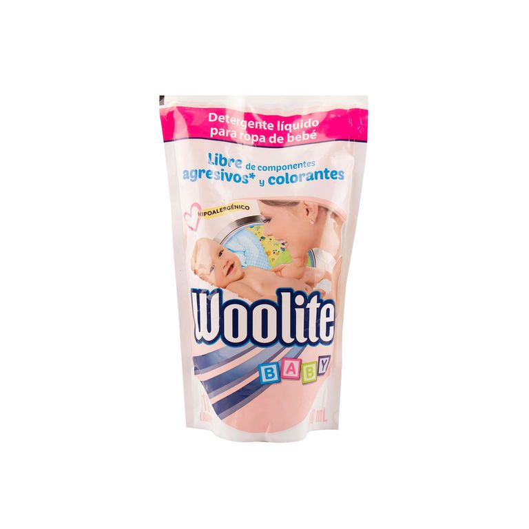 Detergente Líquido Woolite Bebé Doypack 900 mL