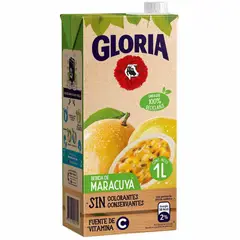GLORIA - Bebida de Maracuya Gloria Caja 1 L