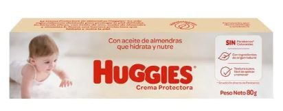 Crema Protectora Huggies Care Aceite Almendras Envase 80 g