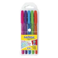 LAYCONSA - Lapiceros Layconsa Escolar Color L-35F Estuche 5