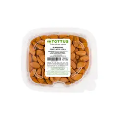 TOTTUS - ALMENDRAS NATURAL TP X 120G