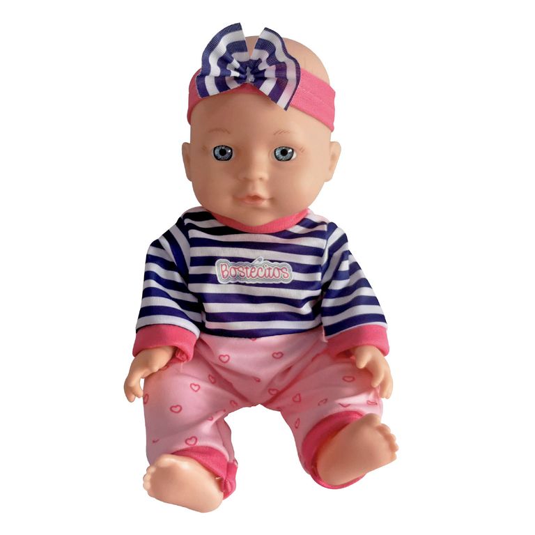 Muñeca con Bañera 28 cm