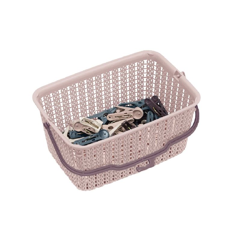 Canastilla Khipu 3.8 L + 48 Ganchos Reyplast