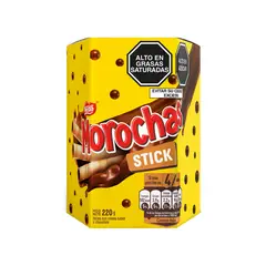 MOROCHAS - Barquillo Obleas de Chocolate Stick Caja 220 g