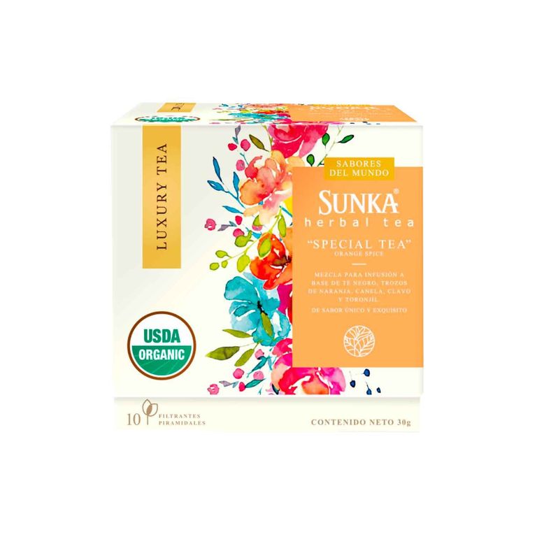 Té Orgánico Sunka Luxury Special Caja 10 Und