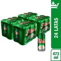 PILSEN - 4x Cerveza Six 473 mL