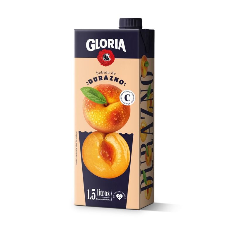 Bebida Gloria Durazno Caja 1.5 L
