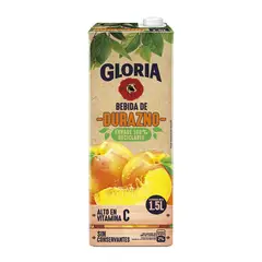 GLORIA - Bebida de Durazno Caja 1.5 L