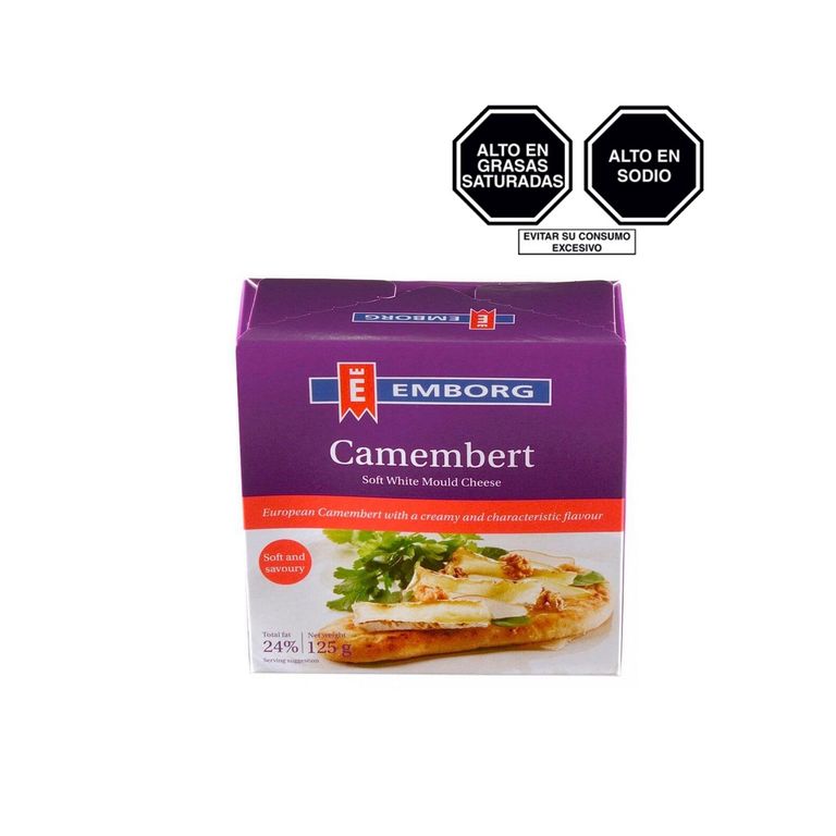 Queso Camembert Emborg Caja 125 g
