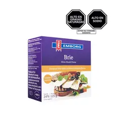 EMBORG - Queso Brie Emborg Caja 125 g